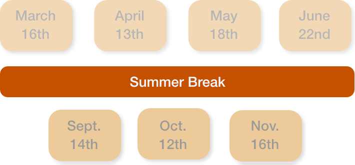 2024 Young Eagles Calendar